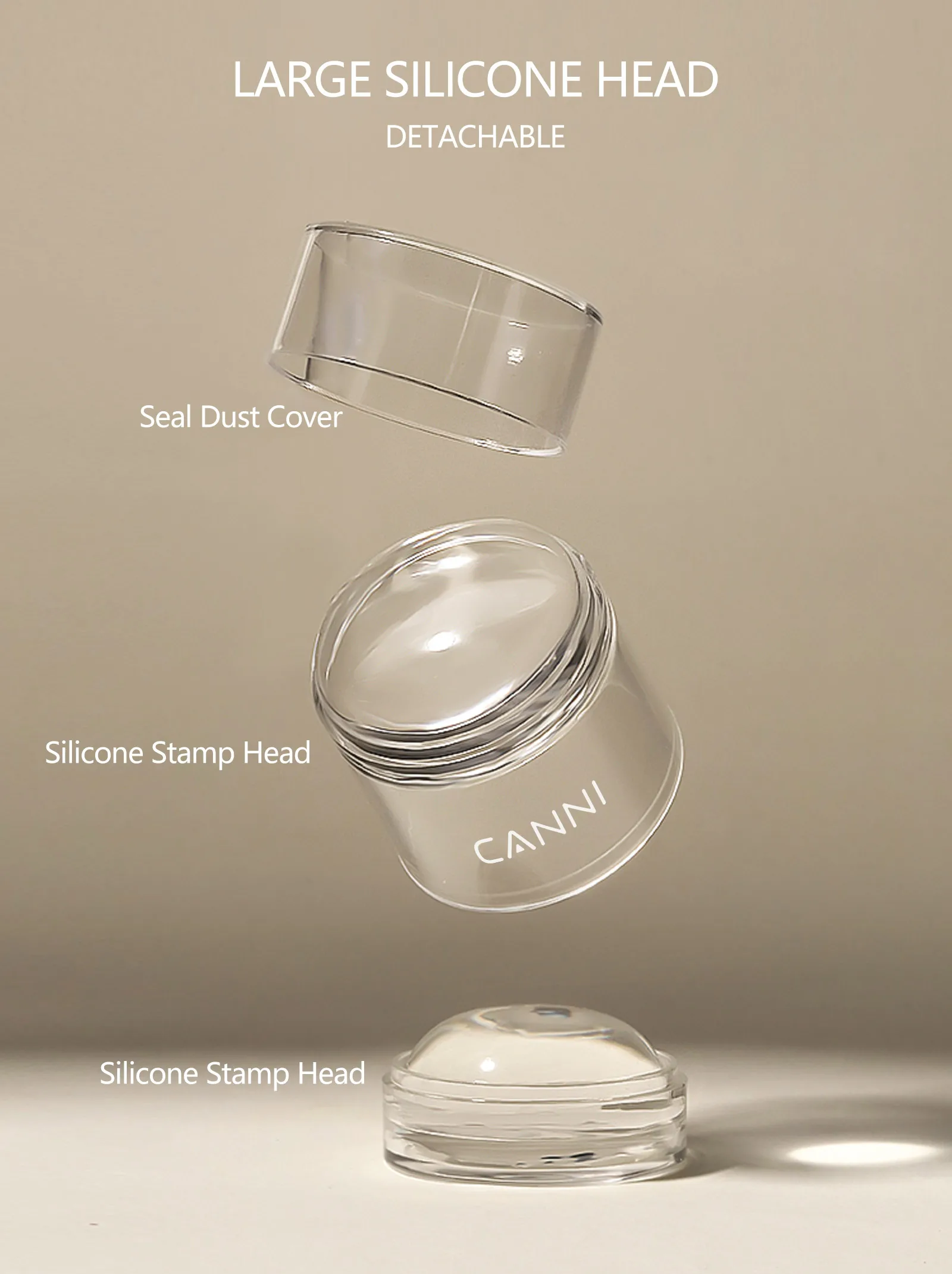 CANNI 5g Koreanisches Transfer-Stempelgel, 3D-fester Stereoklebstoff, französisches Nageldesign, neue Formel, Soak Off UV-LED-Lackgel – Detail 8