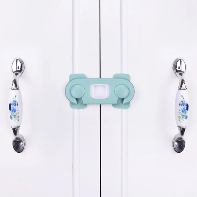 Sicurezza per bambini serratura per armadietto in plastica protezione per  bambini dai bambini serrature sicure per frigoriferi chiusure per cassetti  di sicurezza - AliExpress