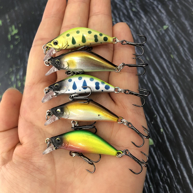 미니 싱킹 미노우 저크베이트 낚시 미끼, 인공 하드 미끼 크랭크베이트, 담수 농어 플라스틱 3D 스윔베이트 태클, 35cm, 3g 