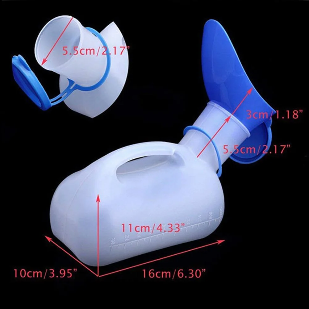 Female Male Portable Plastic Mobile Toilet Car Travel Camping Hiking Journey Urinal Long Distances Travel Outdoor Suppllies