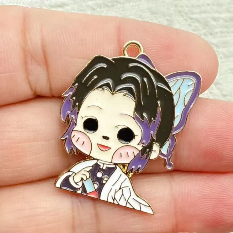 10 pcs Cartoon Charms Enamel Charms Pendants for Jewelry Making Necklaces Earrings Braceltes DIY Crafts Gifts - 3