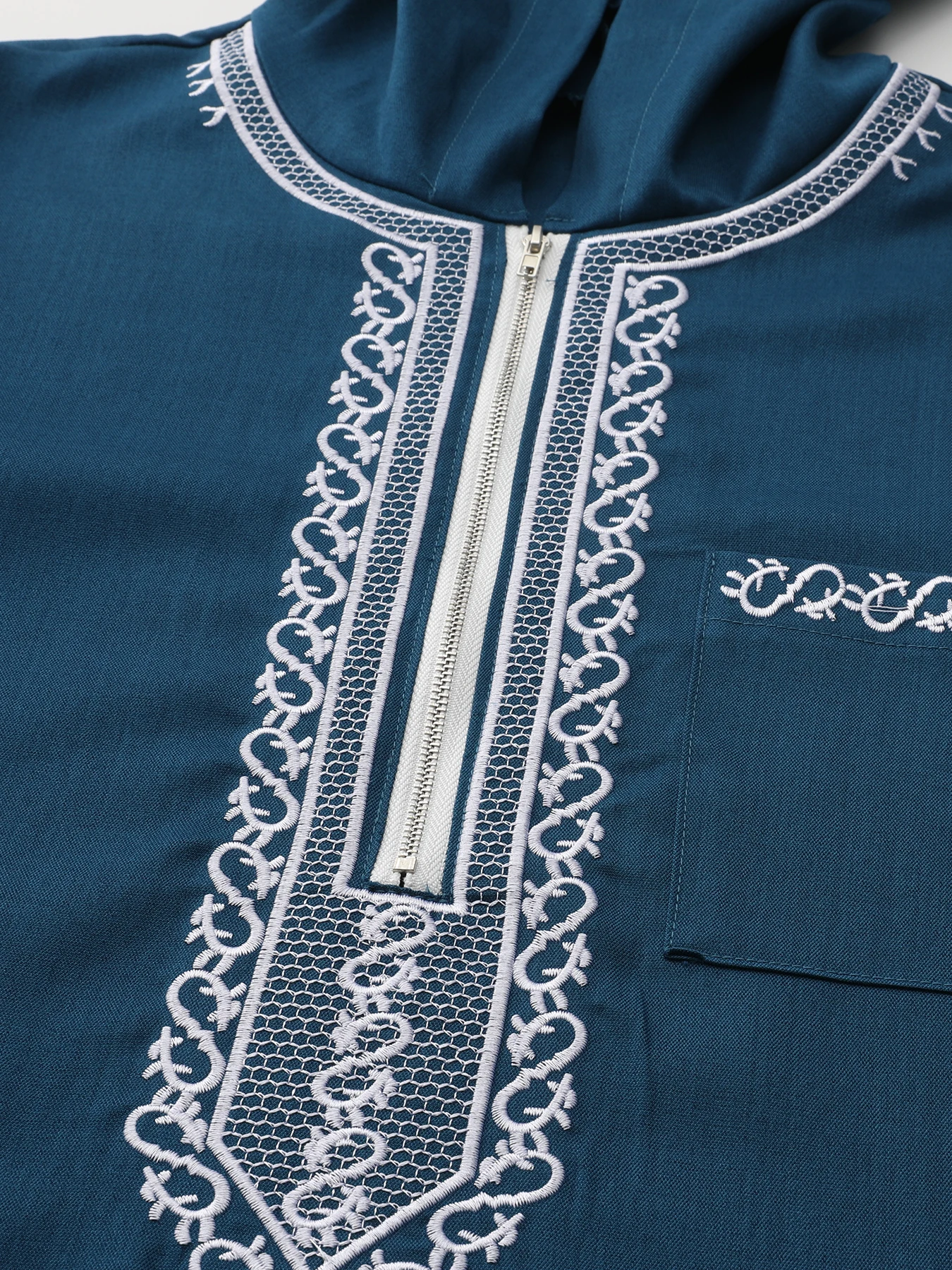 Djellaba marroquí con capucha para hombre 3