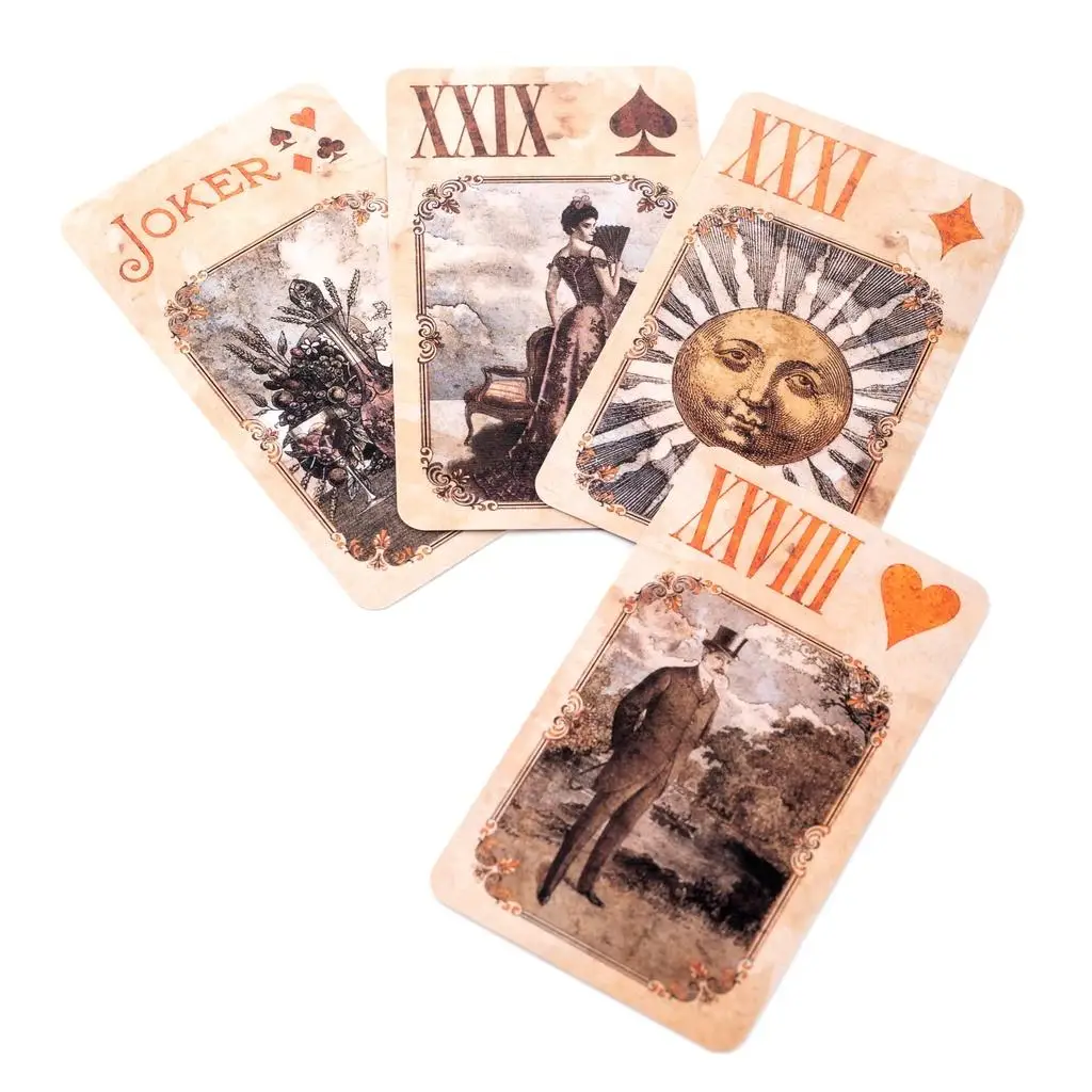 Lothrop Lenormand Oracle Cards Leisure Party Table Game Fortune-telling Prophecy Tarot Deck 5