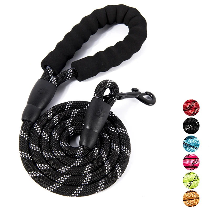 Pet Adjustable towing ropes large middlesmall dogs outdoors Pet Supplies 3m pet Reflective Nylon tow rope non slip foam handle Pet Adjustable towing ropes large middlesmall dogs outdoors Pet Supplies 3m pet Reflective Nylon tow rope non slip foam handle