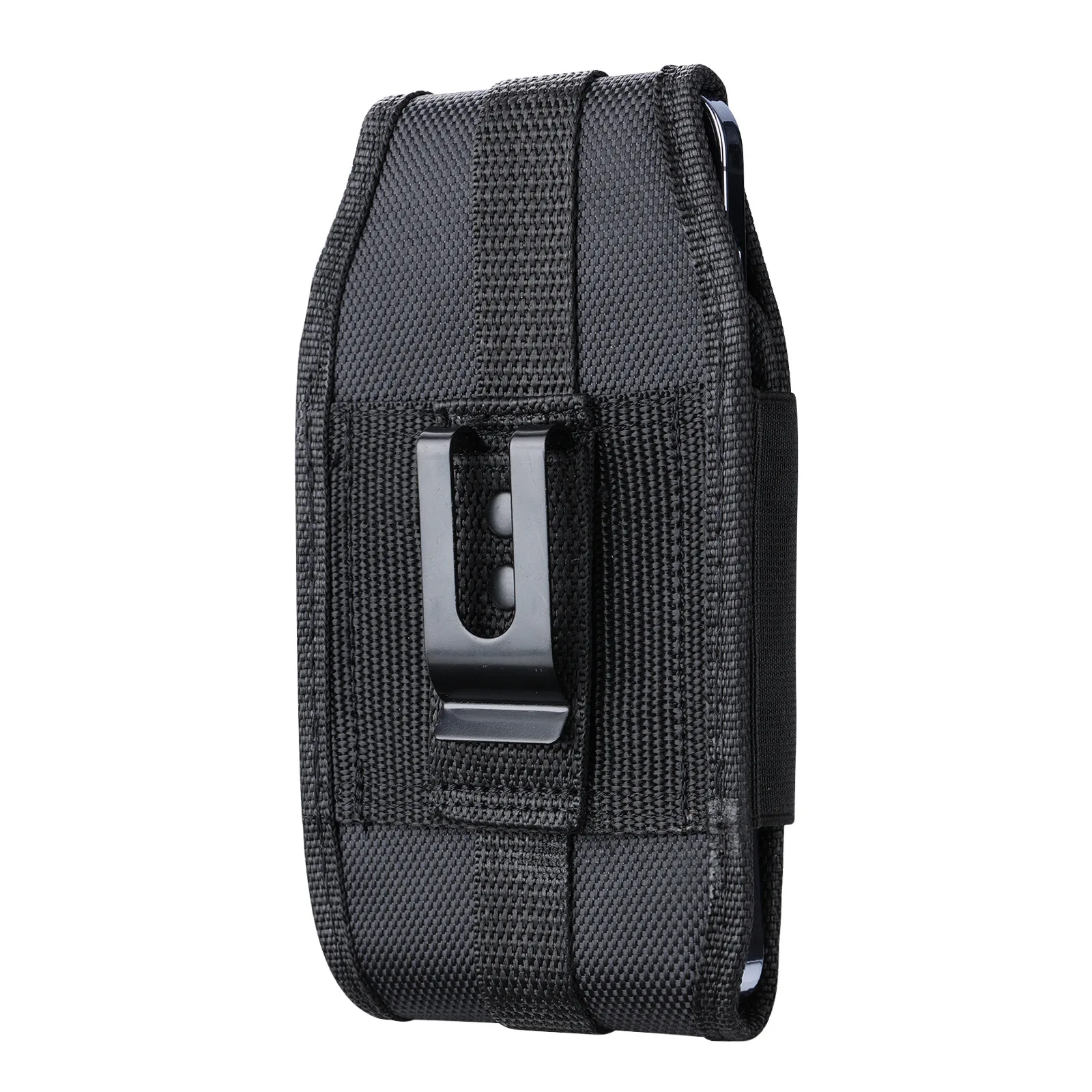 Premium Belt Waist Bag Flip Card Case Phone Pouch for 6.9 to 7.3 Inch Devices