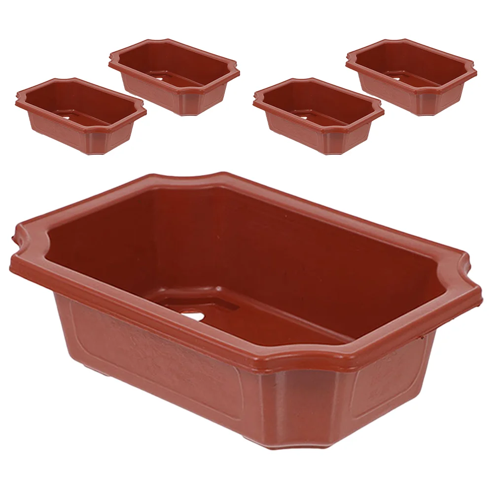 

Garden Bonsai Planter Pot Flowerpot Pots Holder Planting Organizer Indoor House Decorative