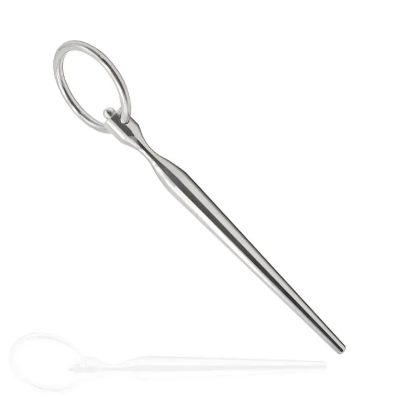 Electric Shock Horse Eye Stick Therapy Massager Penis Ring Masturbation Sex Toys for Men Sex Products Urethral Sound Catheter