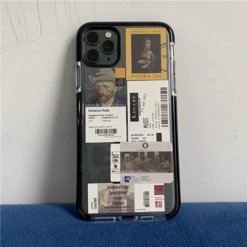 Vintage Van Gogh Case for iPhone 16 15 14 13 Pro Max Back Phone Cover for 12 Mini 11 Pro Max X XS XR 8 7 Plus SE 2020 Capa — view 3