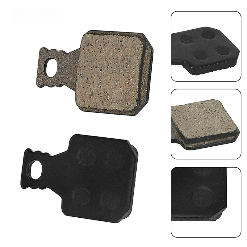 Resin Disc Brake Pads 10/20/30/40/50 Pairs Organic Resin Bicycle Disc Brake Pads for Magura M5 M7 MT5 MT7 SH901 Parts MTB Mountain Bike Brake Pads