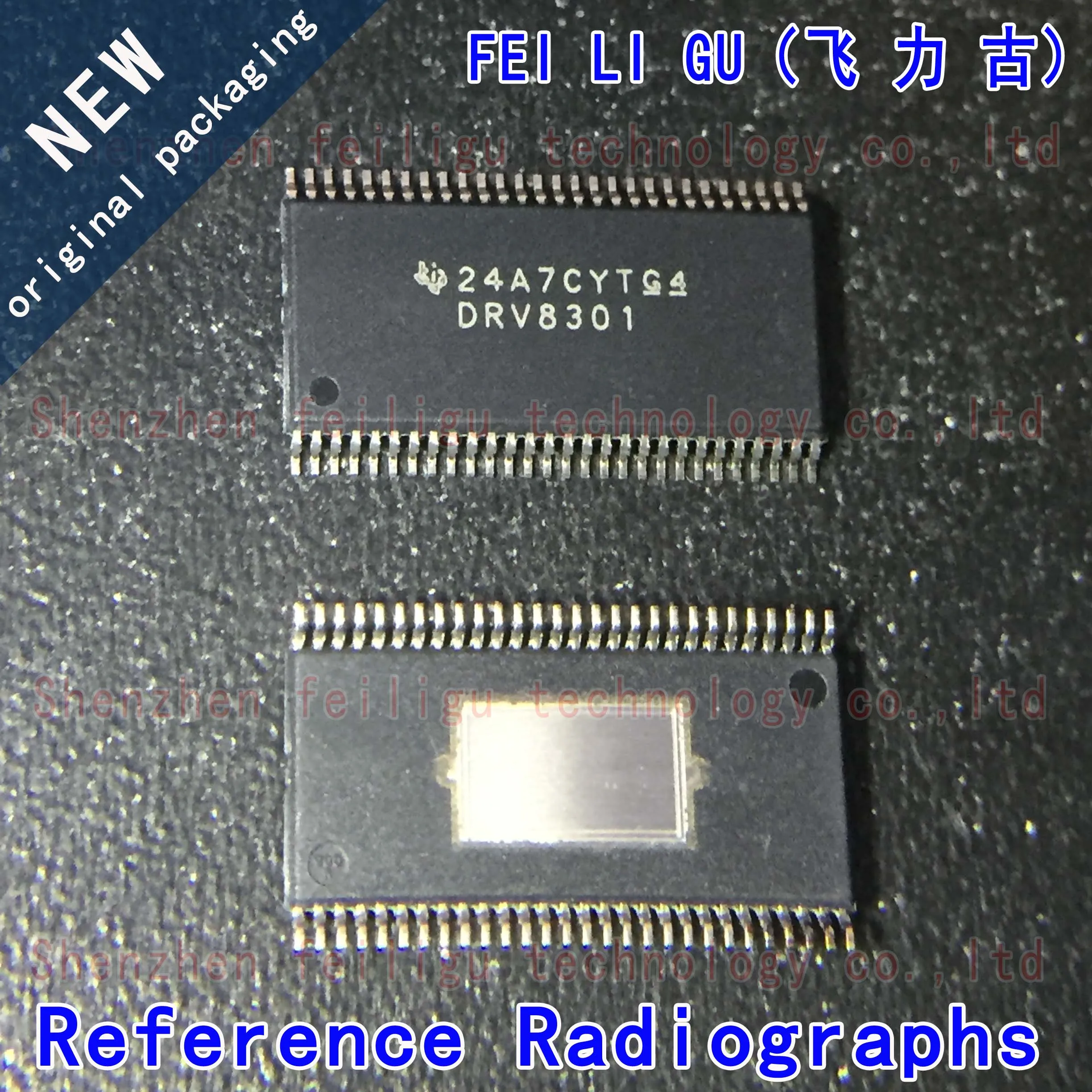 100% New original DRV8301DCAR DRV8301DCA DRV8301 Package:HTSSOP56 BLDC Motor Driver chip new vnh2sp30 vnh3sp30 vnh3asp30 vnh5019atr e motor driver chip