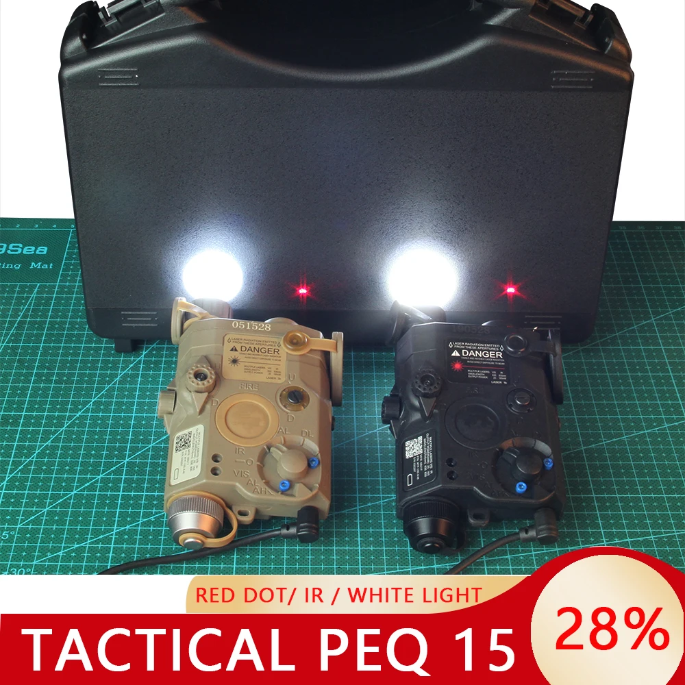 Element Airsoft Peq 15 M600 Flashlight Laser Hunting Tactical Red Dot