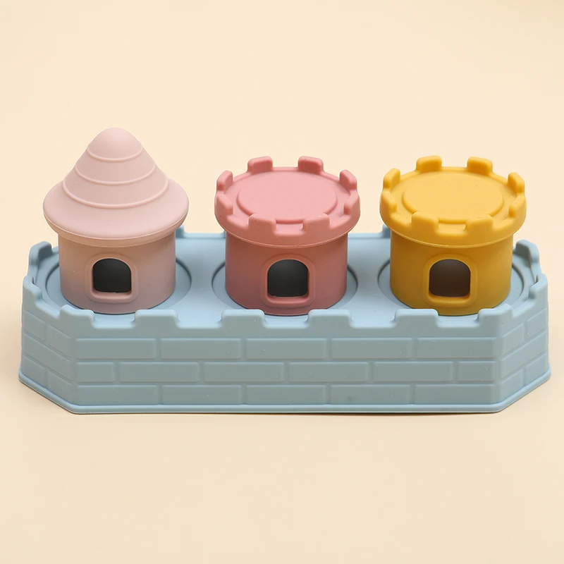 Silicone Castle Baby Photo Blocks 6