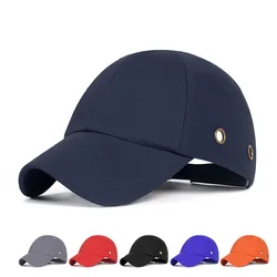 Newest Work Safety Protective Helmet Bump Cap Hard Inner Shell Baseball Hat Style For Work Factory Shop Carrying Head Protection