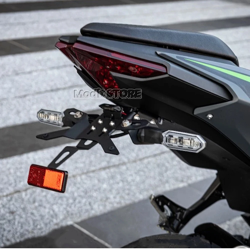 가와사키 닌자 500 닌자 500 용 후면 번호판 거치대 브래킷 마운트, Z500 Z 500 SE 2024 2025, 오토바이 액세서리, 신제품