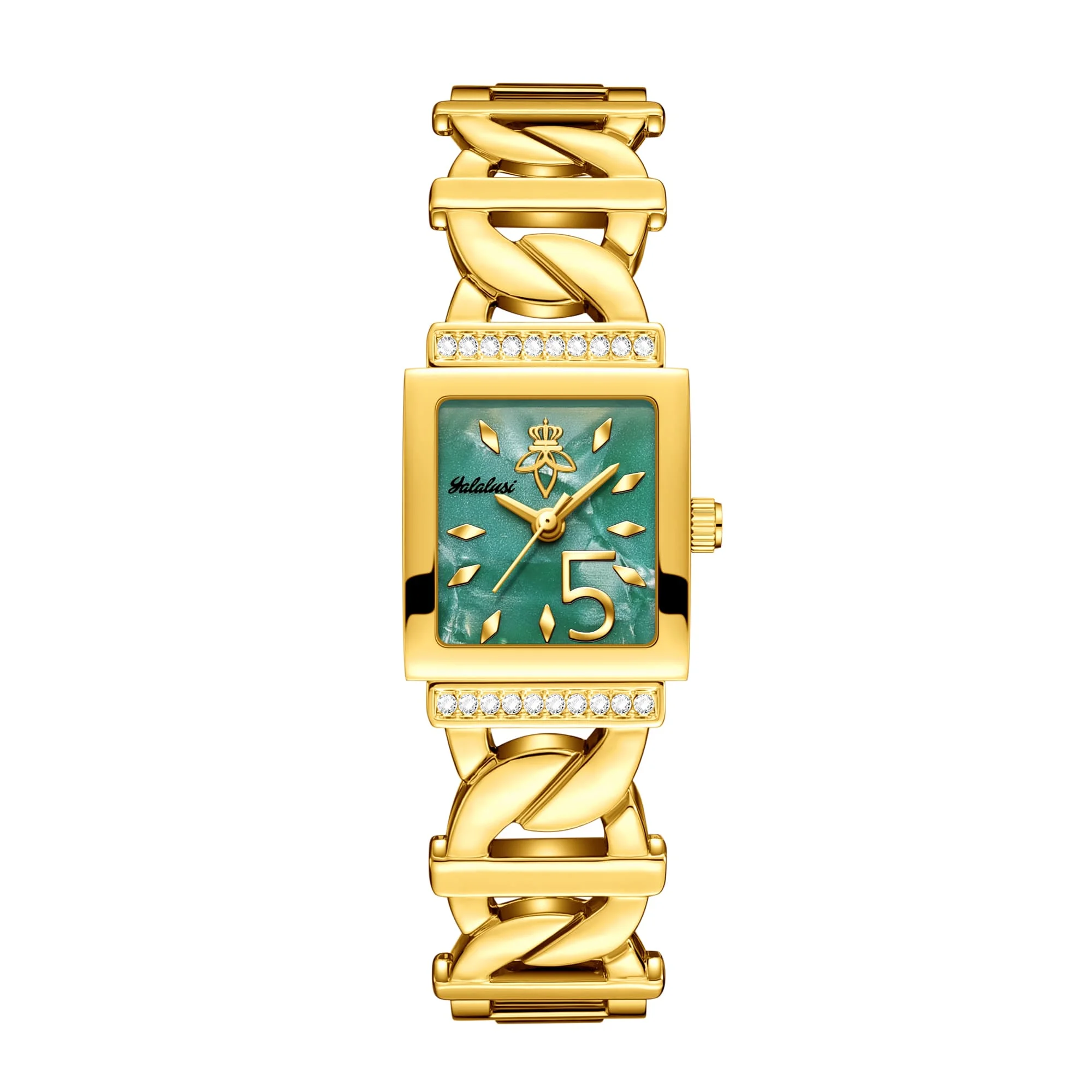 Golden- Green Face