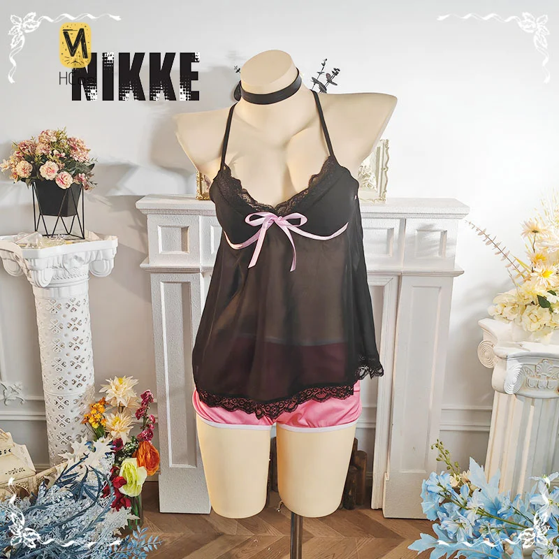 Pigiama Carino Rapi, Costume Cosplay Completo, Uniforme da Donna per Halloween e Feste di Carnevale HCos - immagine 2