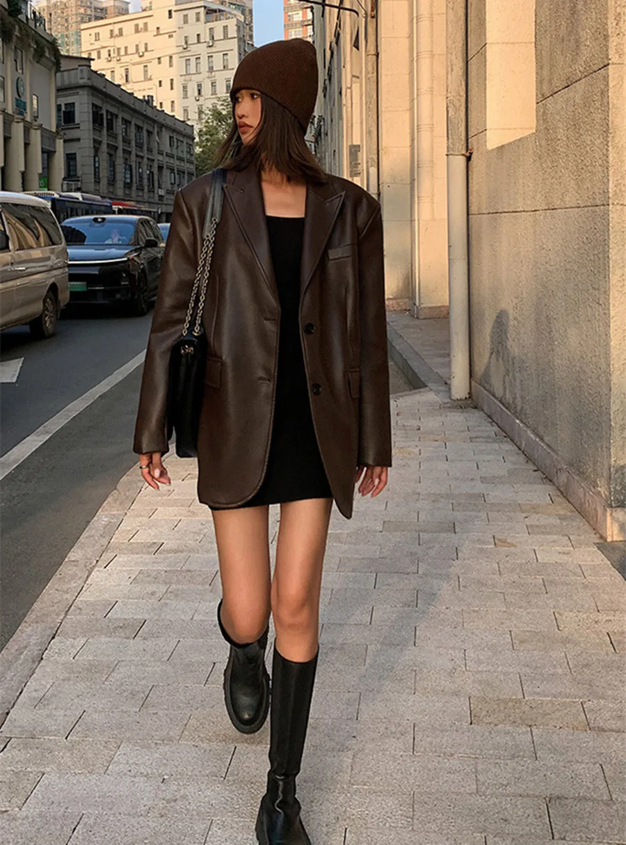 ジャケット・アウター loose balcollar over coat remer（リメール）の「loose balcollar over coat / ルーズバル