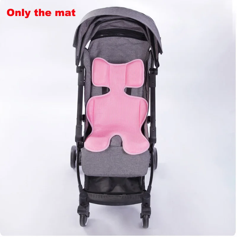 Baby Stroller Cushion Car Seat Insert Baby Head Neck Support Pillow Mattress Breathable Mesh Liner Mat Pram Thermal Mattress best stroller for kid and baby Baby Strollers