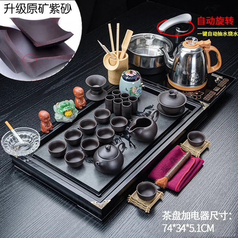 Chinese Ceramic Tea Set Complete Infuser Gift Luxury Afternoon Teapot And Cup Set Tray Ceremony Taza De Te Coffeeware Teaware