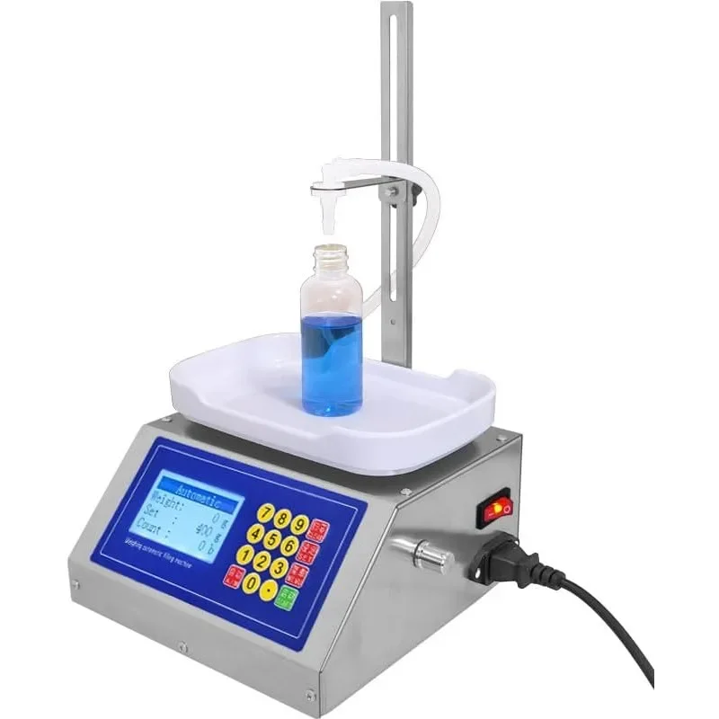 10ml-3000ml Automatic Quantitative Weighing Diaphragm Pump Electronic Scale Liquid Filler Oil Water Drink Wine Juice Csy-3200