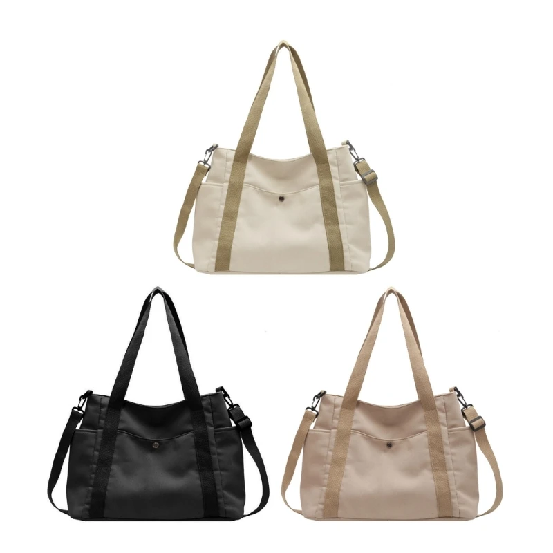 

2023 New Fashion Shoulder Bag Canvas Shopping Bags Tote Handbag for Women Girls Satchel Crossbody Bag