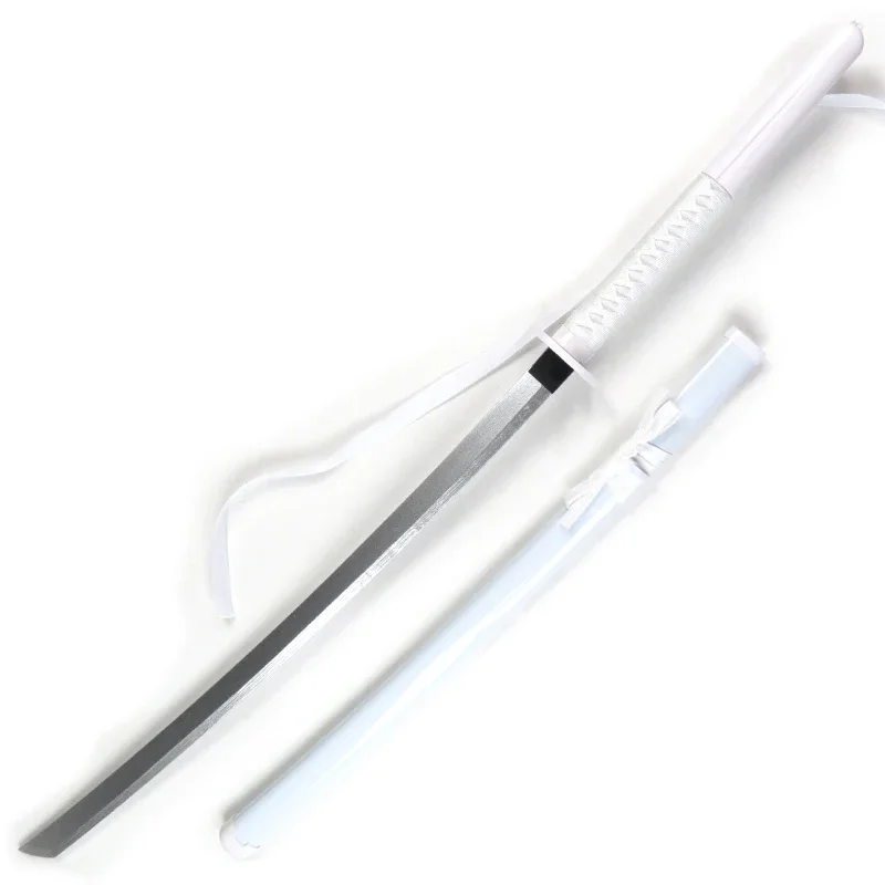 BLEACH Kuchiki Rukia Sode Cosplay No Shirayuki White Katana Sword Weapons Props for Chrismas New Year Party