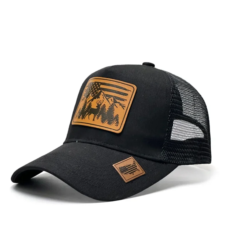 Fashion Leathers Baseball Caps for Women Men Female Male Sport Visors Snapback Cap Sun Hat Gorras Hombre Designer Trucker Hat 3