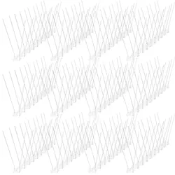 Stainless Steel Bird Repellent Spikes Set - 12 Pack Deterrent (12Pcs)