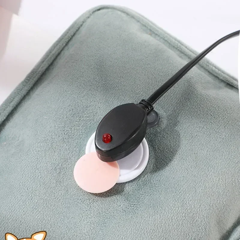 Electric Hot Water Bag Hydropower separation plush rechargeable hand warmer treasure home explosion-proof charging hot water bag 5
