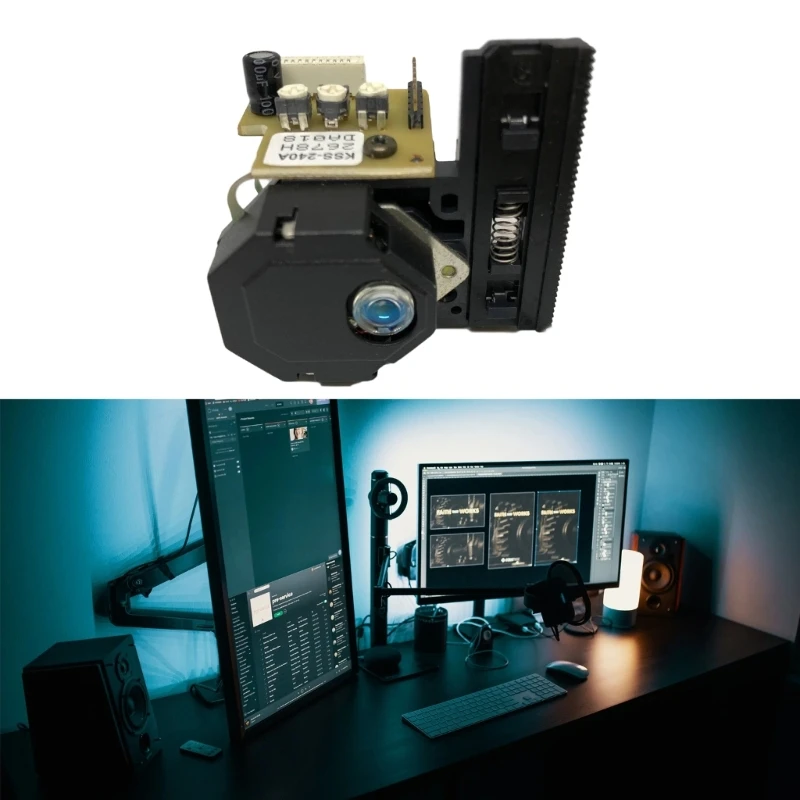 Hochwertige KSS-240A KSS-240 KSS240A Hochwertige Funkspieler Lasereinheit Optical Pickup Optical Block DVD-Komponenten – Detail 7