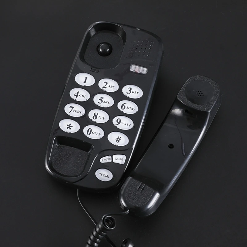 KXT580 Corded Landline Telephone with Mute, , and Redial Call Light