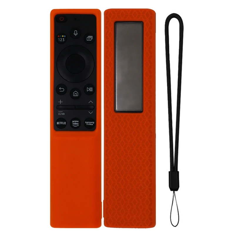 Y1UB 리모콘 커버 BN59-01265A에 맞는 세척 가능 BN59 실리콘 슬리브