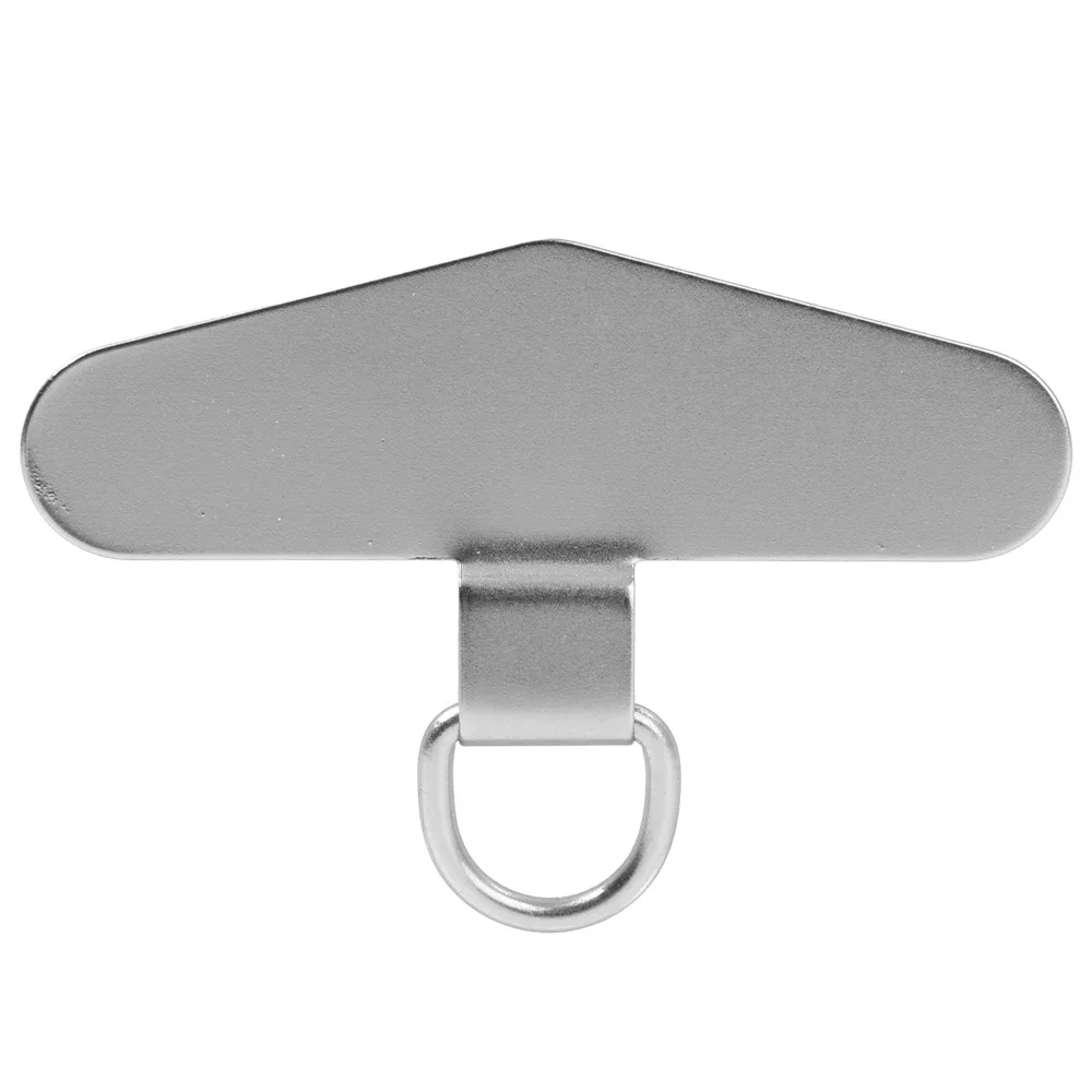 Universal Ultra-Thin Stainless Steel Phone Tether Tab and Lanyard Strap Set