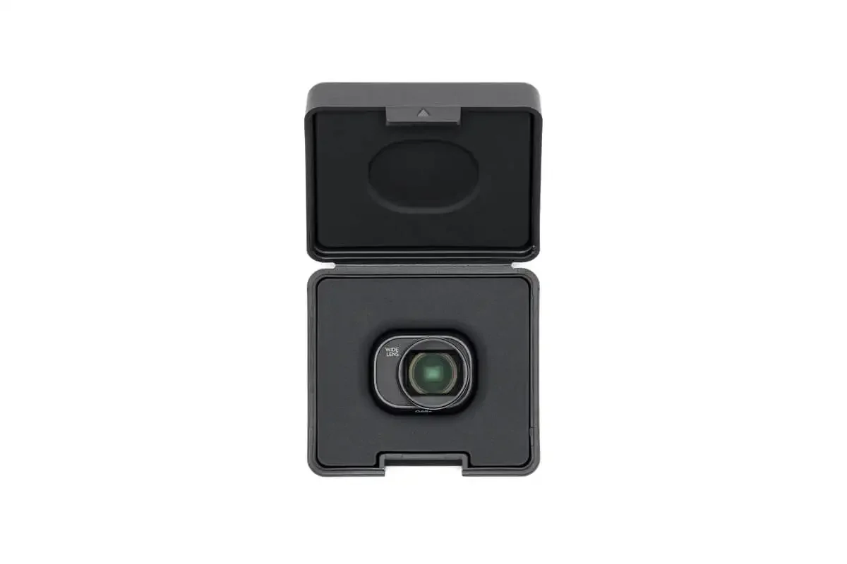 Comparaison de champ de vision : objectif standard vs objectif grand angle DJI Mini 4 Pro
