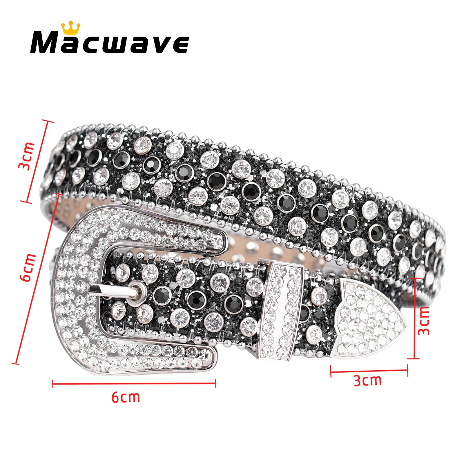 Hot Sale Samll Western Rhinestone Belts Fashion Luxury Diamond Studded for Men Cowgirl Cowboy Strap For Jeans Y2k Accessories