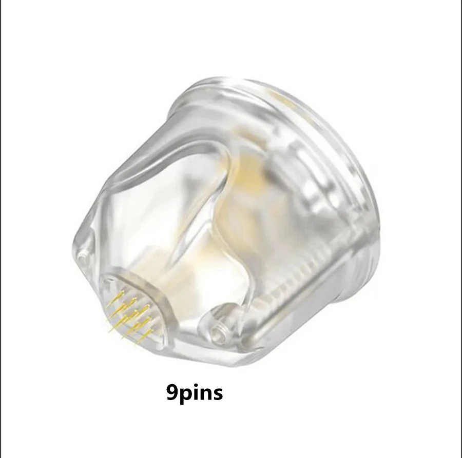 10 個バイオペン Q2 カートリッジ使い捨て EMS マイクロニードリングカートリッジチタン針 9/14/25 ピンカートリッジスキンケア