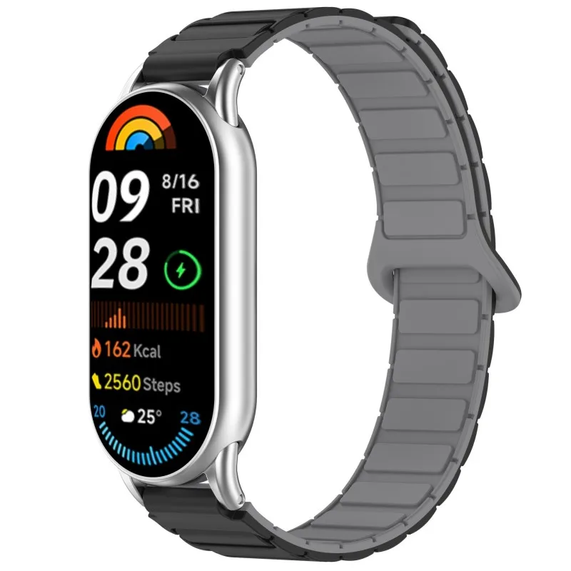kwmobile 2x horlogebandjes compatibel met Xiaomi Mi Smart Band 6 / Mi Band 6 / Band 5 bandje - Activity tracker bandjes