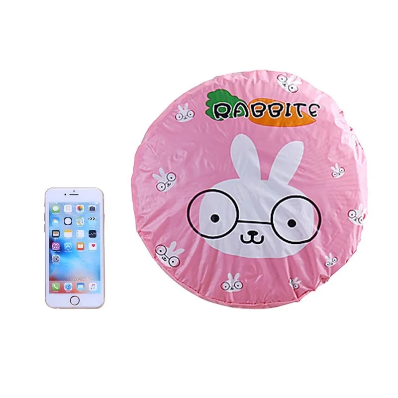 1pcs Cute Cartoon Floor Electric Fan Dust Cover Fan Cover all-inclusive Round Electric Protective Anti-pollution Panda