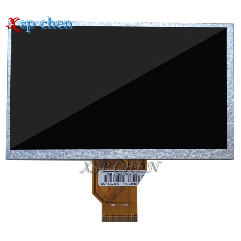 Tela Lcd para Pc070tn92-c Pc070tn92-a b Pc070tn98 Tg765s-xt At070tn90 Display Lcd Substituição do Reparo da Tela sem Tela Sensível ao Toque