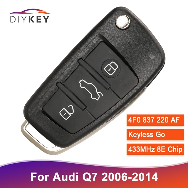 ID 434 MHz48 Chip 3 Bouton Keyless-Go/ Flip Key Fob à distance