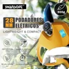 Swansoft SW-8604 Cordless Electric Pruning Shears 2 Pack Backup Rechargeable 2Ah LithiumBattery 16.8V,28mm 1.1 inch Garden Tools 2