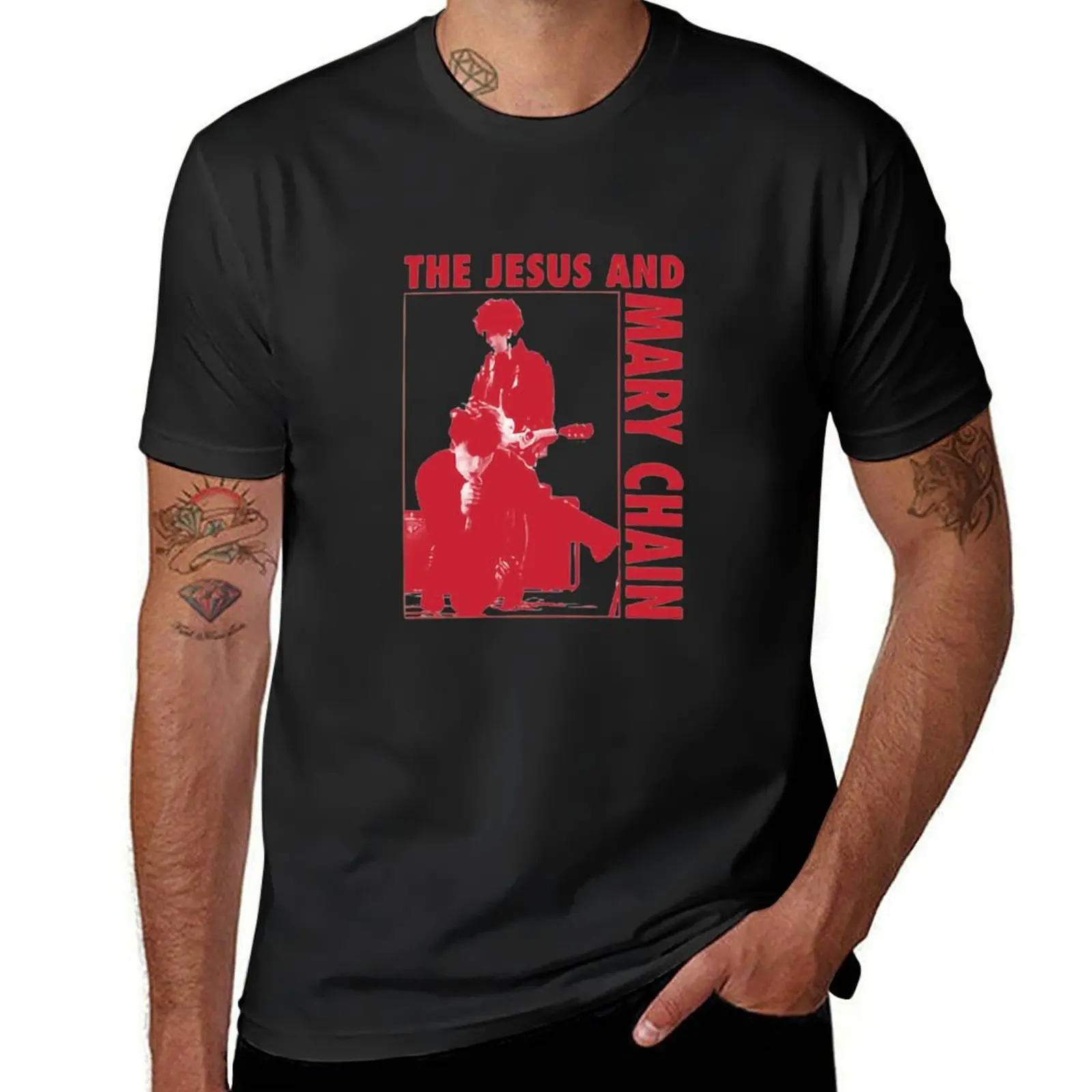

The Jesus And Mary Chain T-Shirt kawaii clothes customizeds funnys mens white t shirts