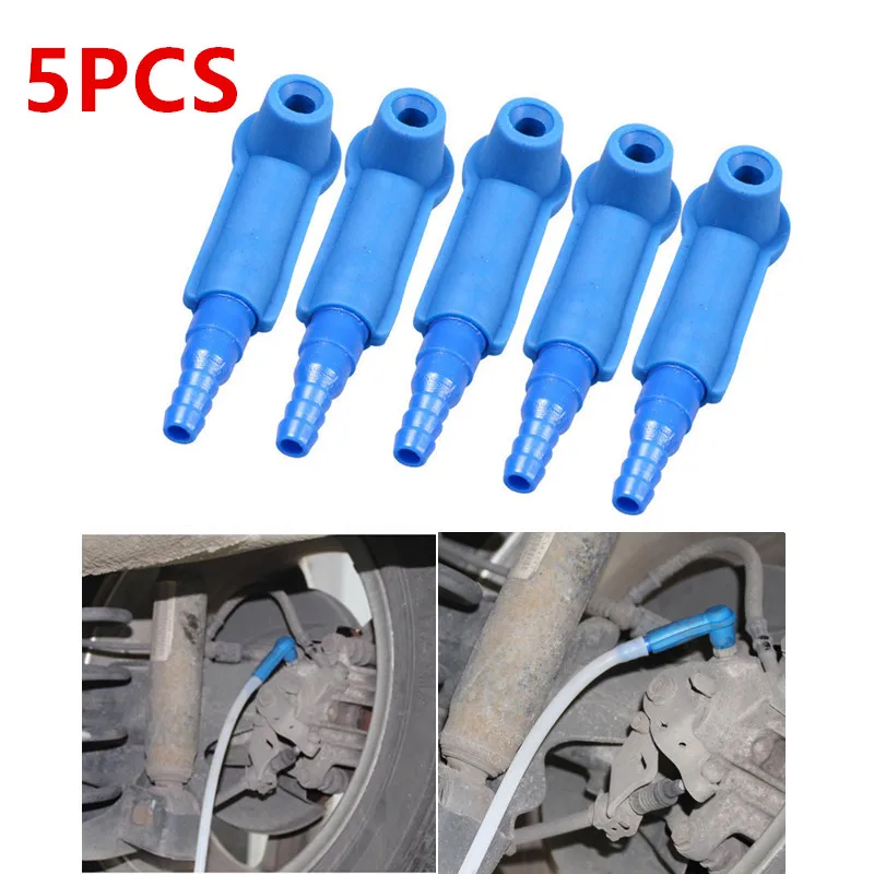 Car Brake Fluid Oil Replacement Tool Car Clutch Oil Exchange Pump Brake Kit Tool Empty Drained Bleeder 5pcs Auto Repair brake bleeder kit brake fluid bleeder oil change pump