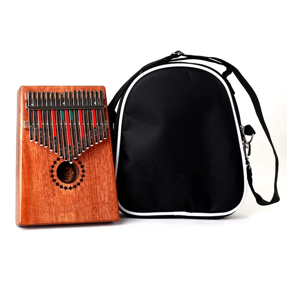 Music Pipe Backpack Thumb Piano Backpack Thickened Oxford Cloth Storage Bag With Side ...