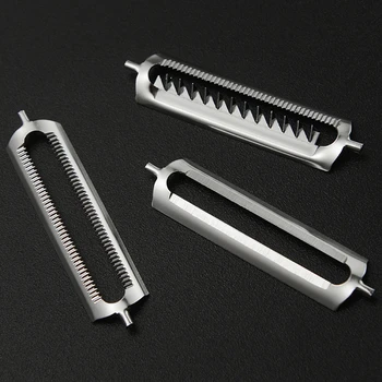 100pcs Stainless Steel Peeler Blade Replacement for Vegetable Peeler