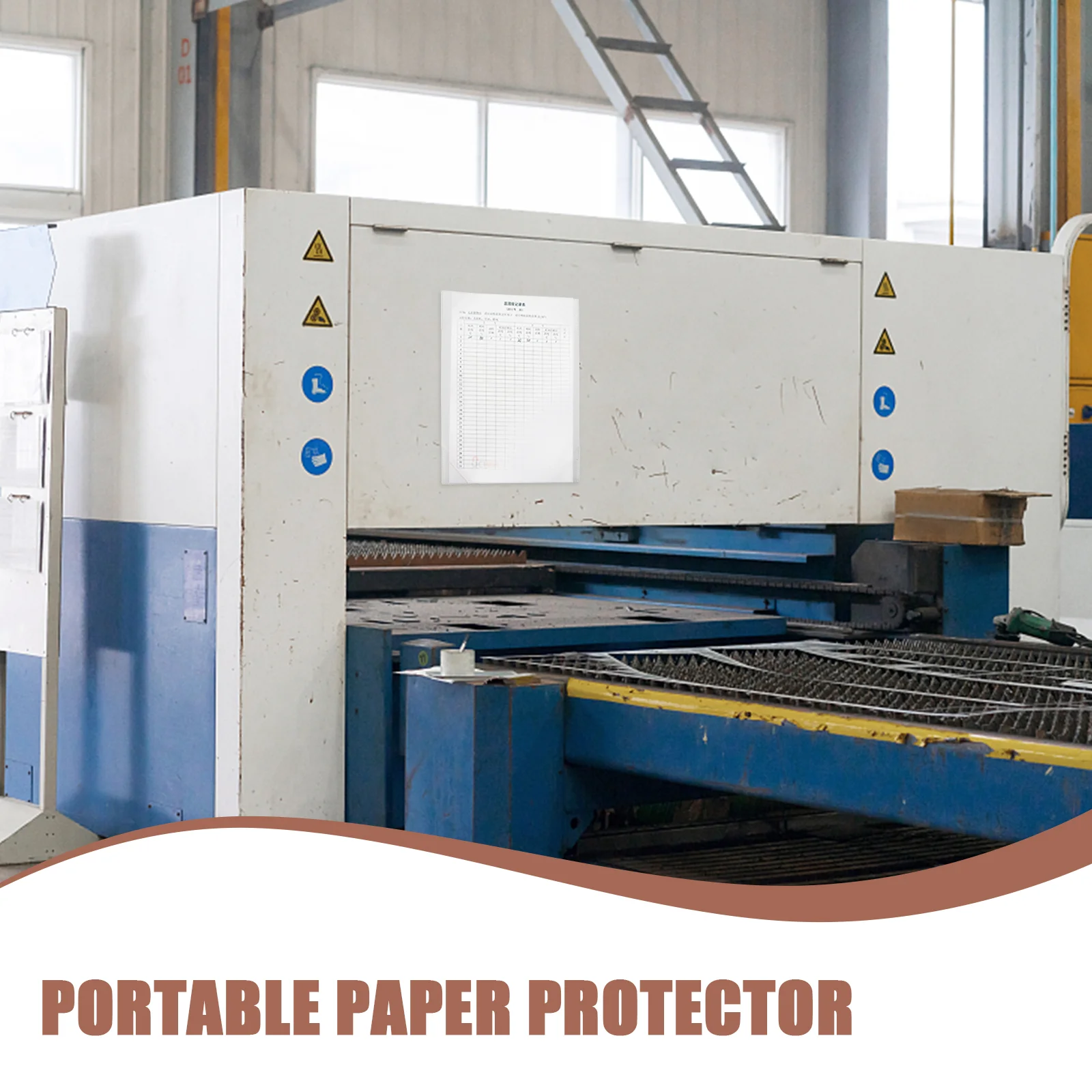 간단한 마그네틱 문서 가방 폴더, PVC 고무, 부드러운 사무실 종이 보호대, 파일 세트