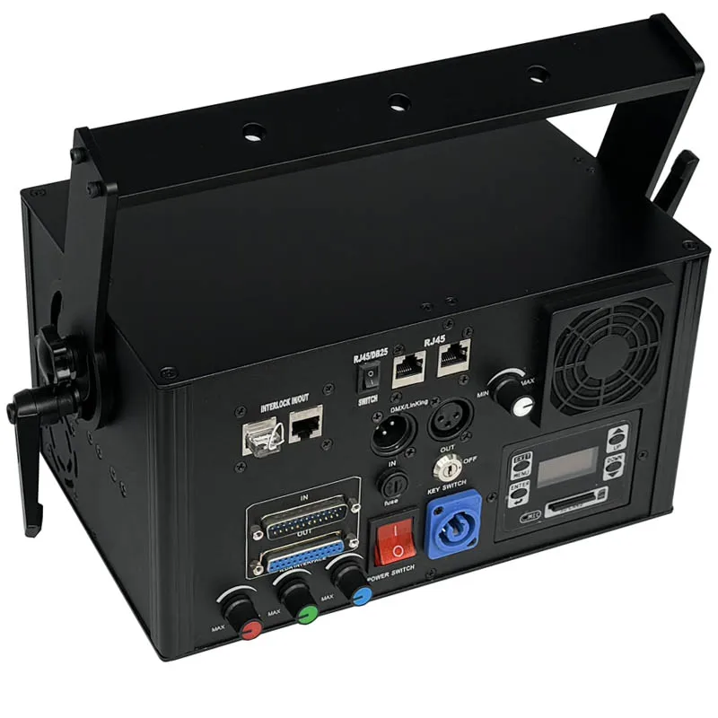 RGB Animation Laser Light 4W 6W Scanner Laser Projector ILDA DMX