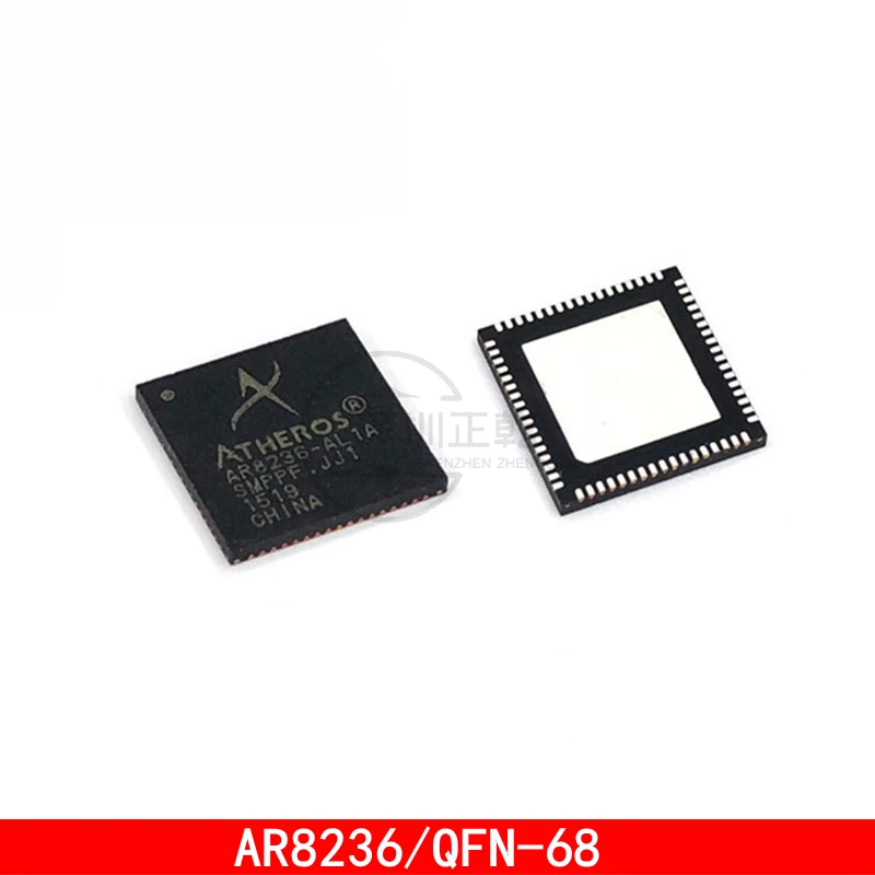 1-5PCS AR8236-AL1A AR8236 QFN68 network card chip In Stock datong world car remote control key 315 433mhz id46 pcf7945 chip for land rover freelander 2 replacment smart card