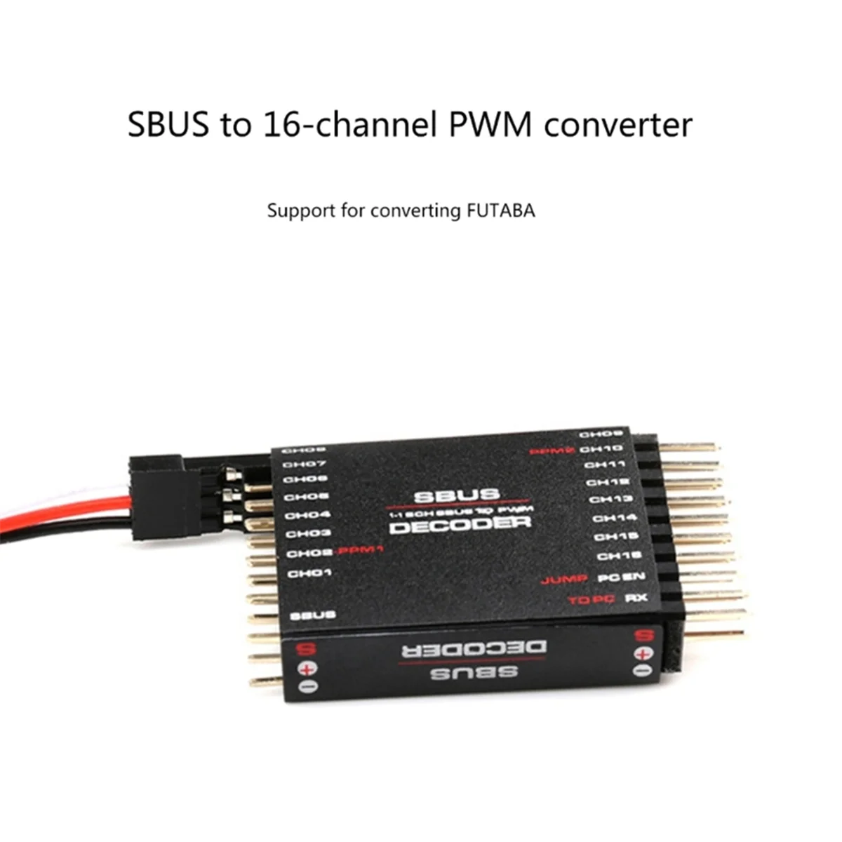 SBUS - 16CH PWM ȯ SBUS - PWM/PPM ڴ_N34R