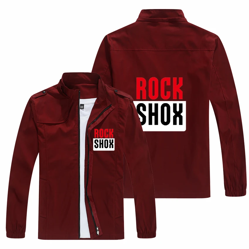 Men's Outdoor Sports Mountain Bike Biker Jacket Model Car Bike Print Jacket Windbreaker Fashion Biker Jacket Harajuku Street Jac